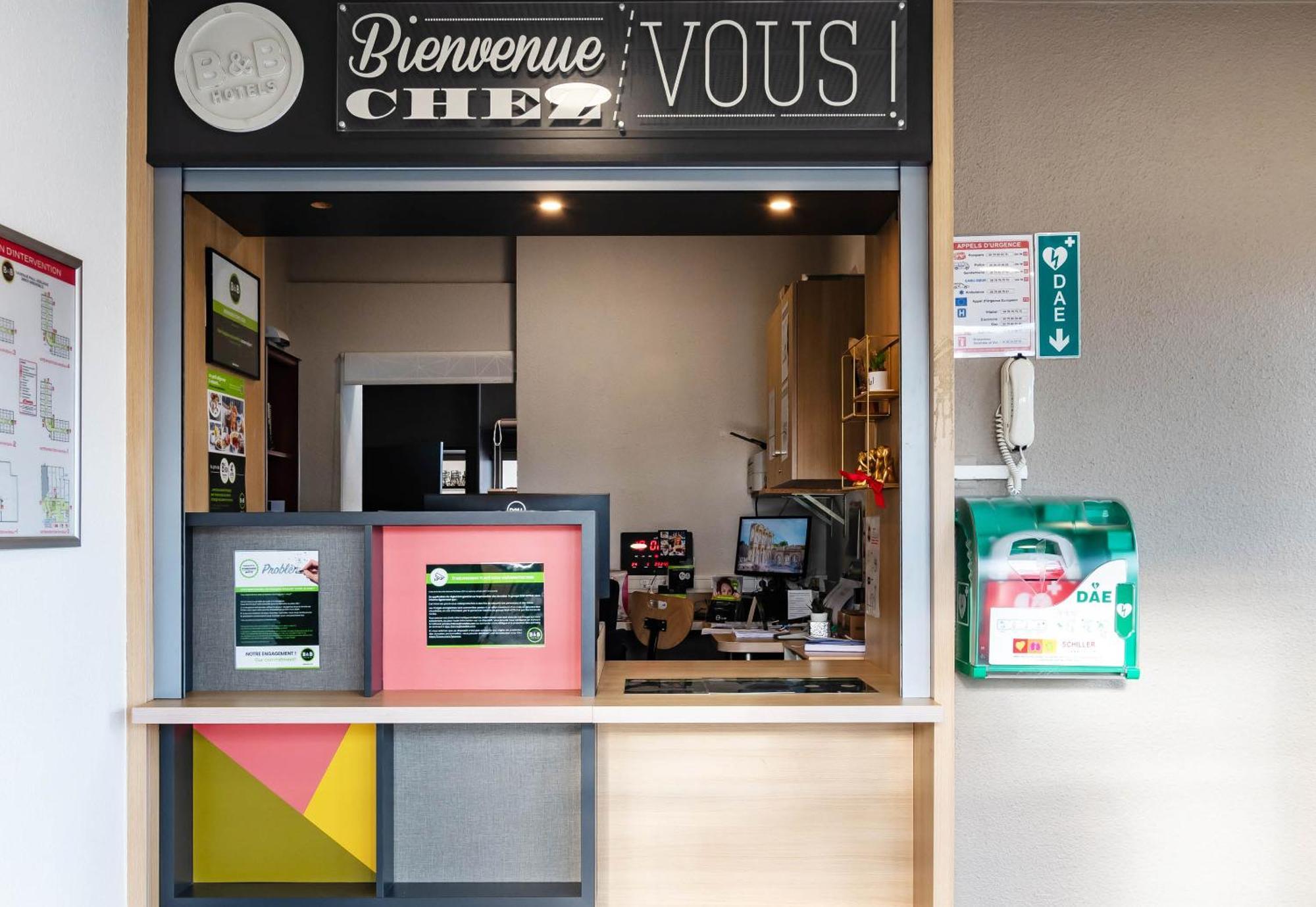 B&B Hotel Grenoble Centre Verlaine Eksteriør billede